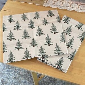 Pine Tree Patterned 18x18” pillow case covers Set